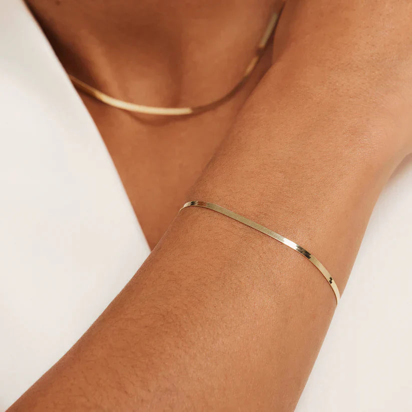 Soleil Serpent Bracelet Gold