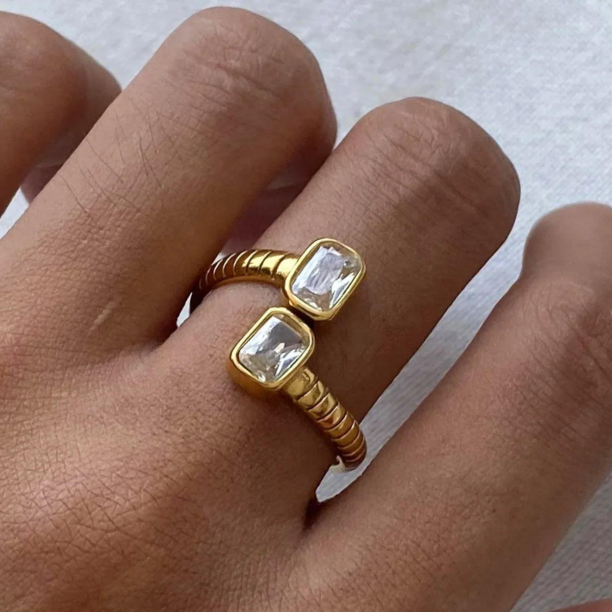 The Aurora Open Ring
