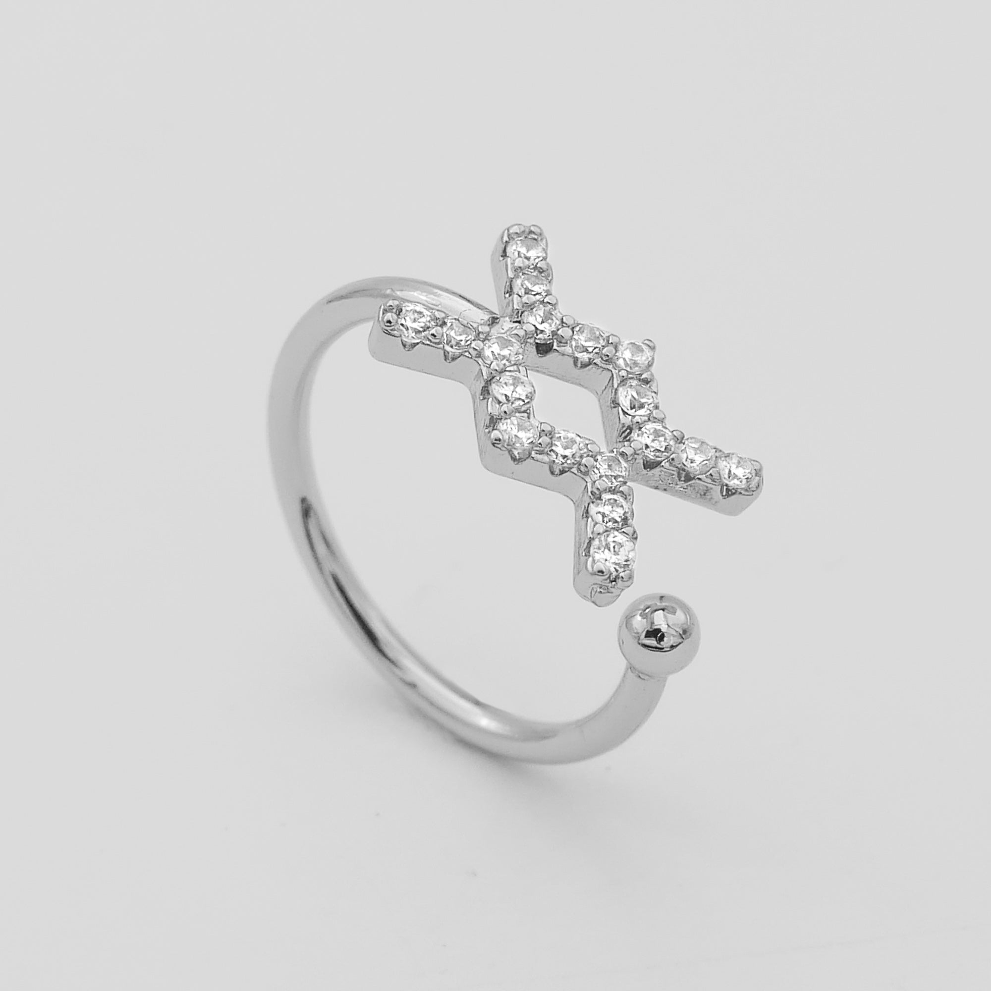 Icy Zodiac Ring
