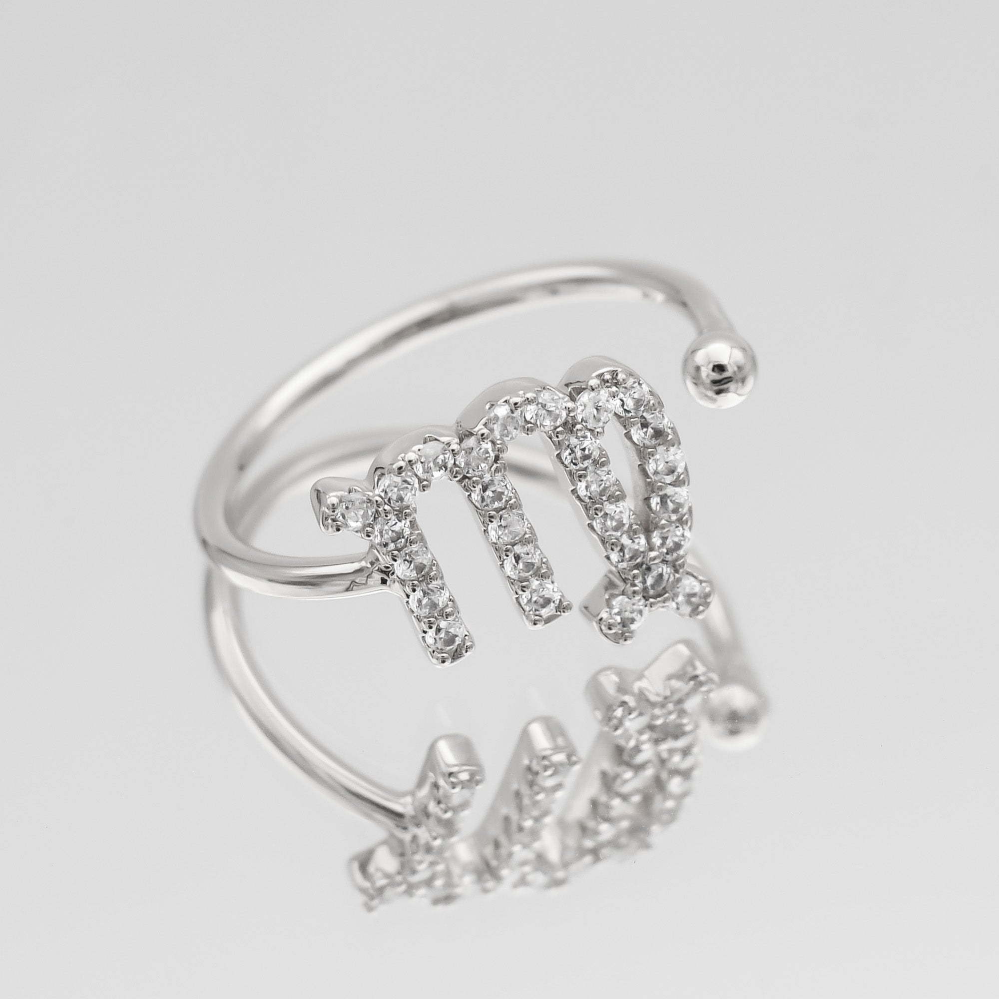 Icy Zodiac Ring