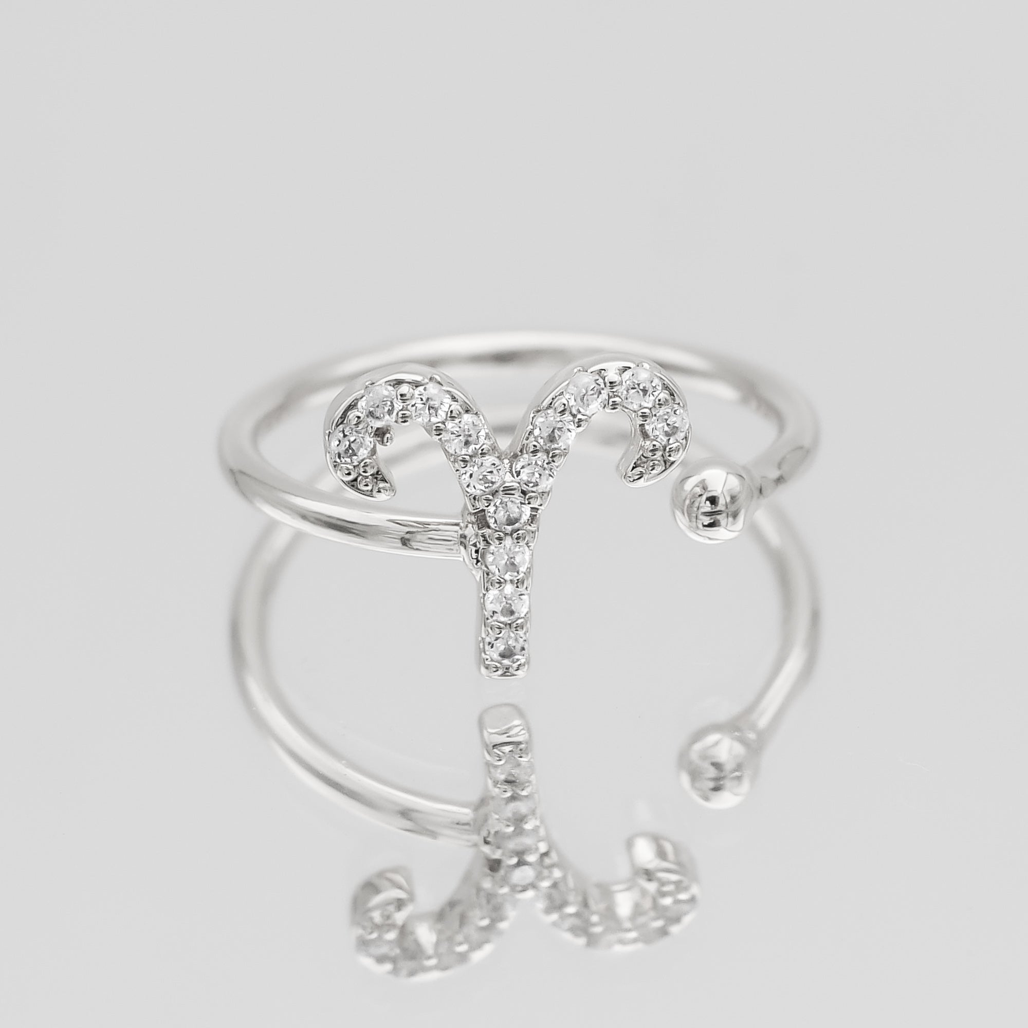 Icy Zodiac Ring