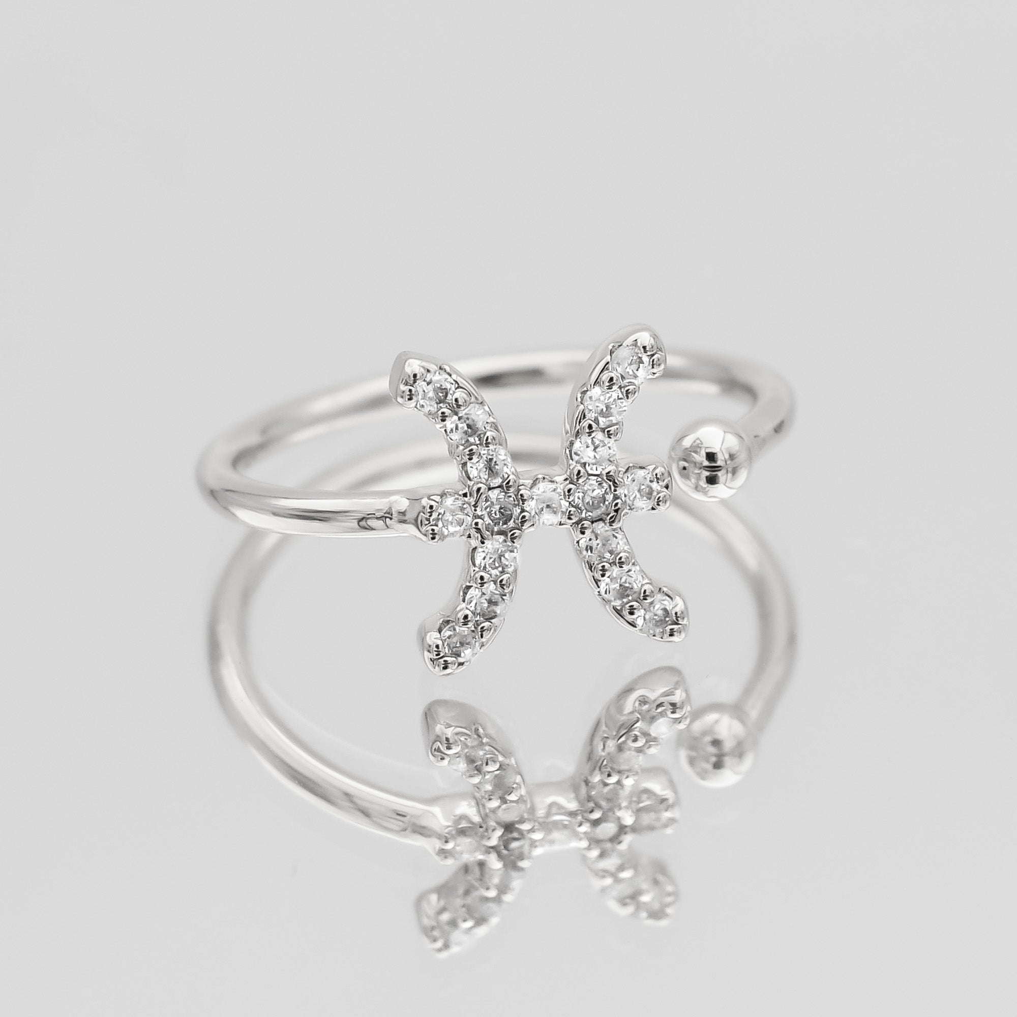 Icy Zodiac Ring