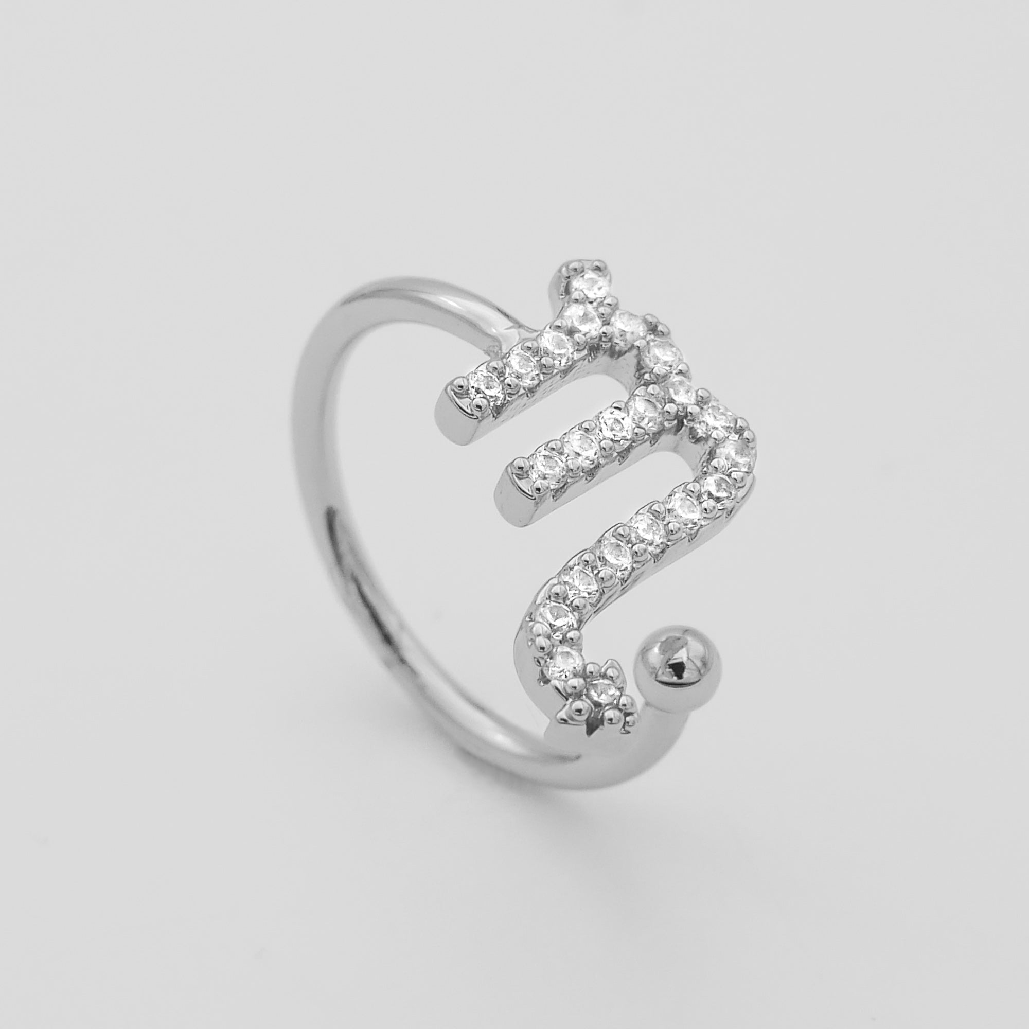 Icy Zodiac Ring
