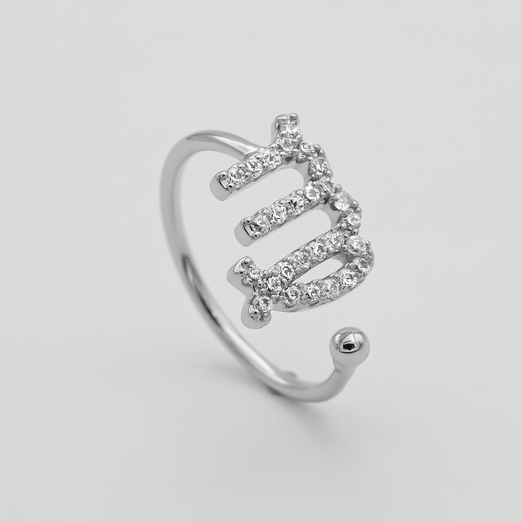 Icy Zodiac Ring