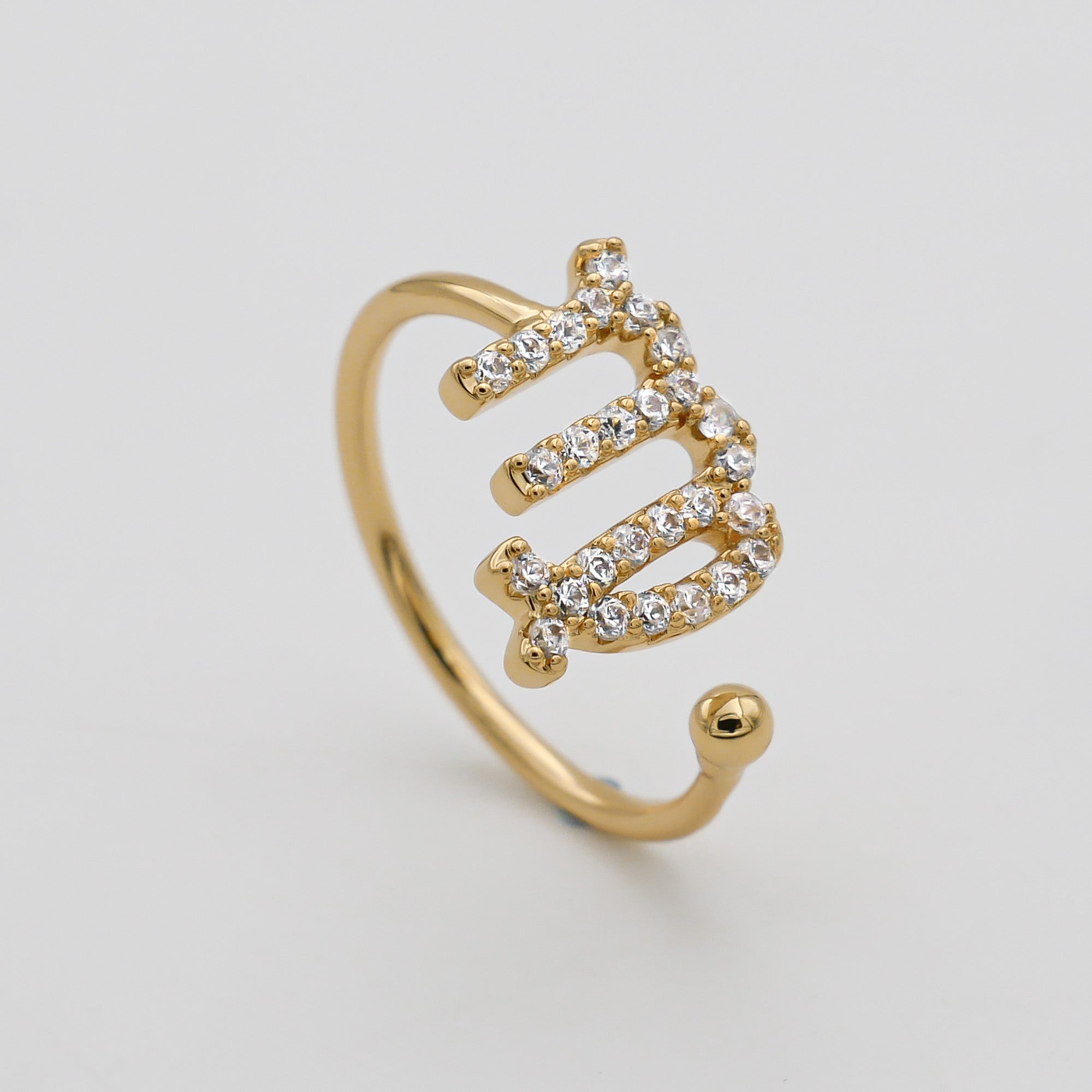 Icy Zodiac Ring