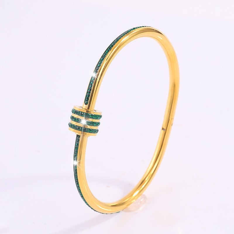 Tessandra Virelli Bracelet Black Gold