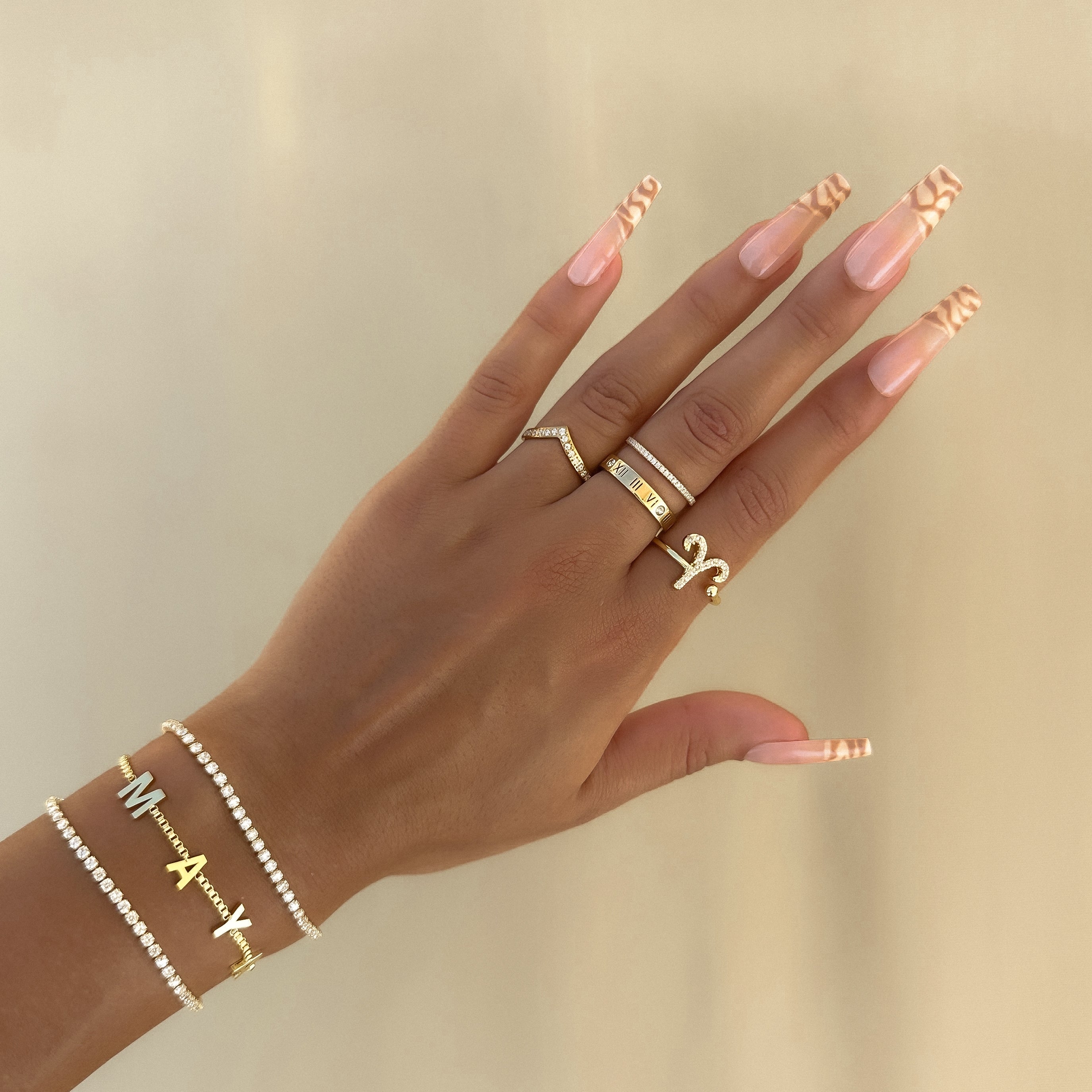 Icy Zodiac Ring
