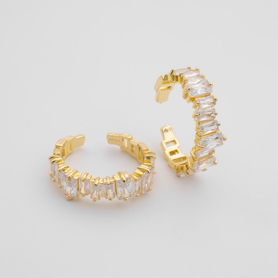Huda Adjustable Baguette Ring