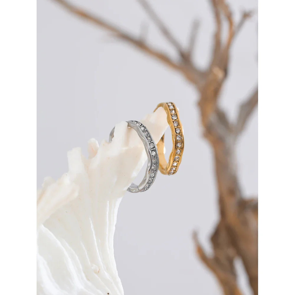 Ellis Sparkly Thin Ring