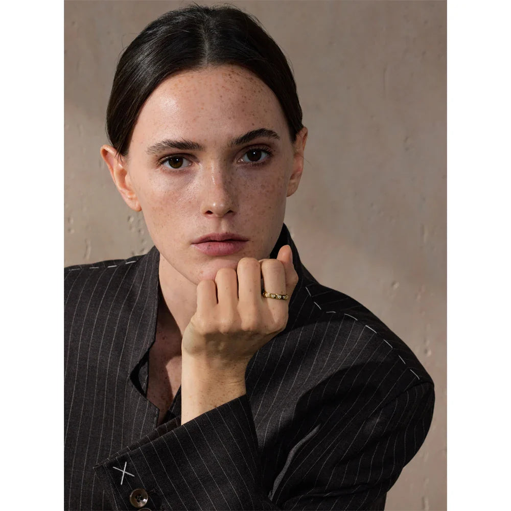 Margaux Cuff Heart Ring