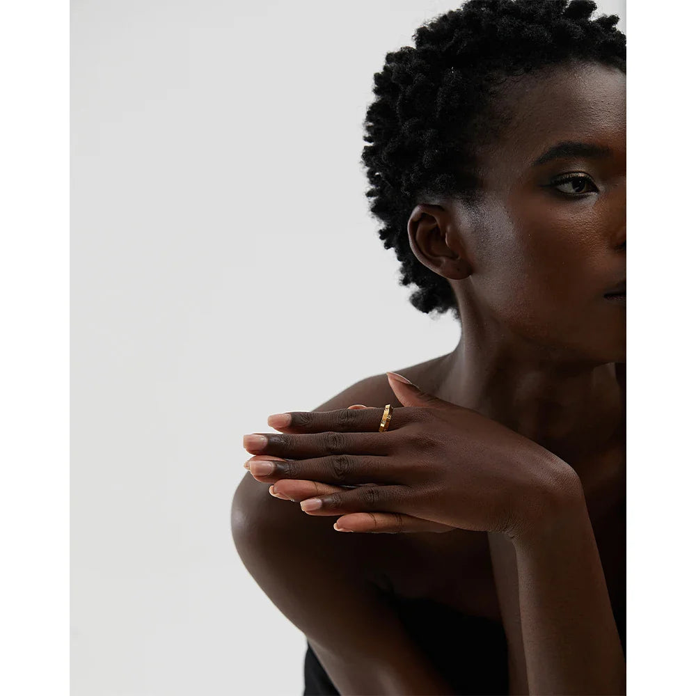 Mardea Sleek Geometric Ring