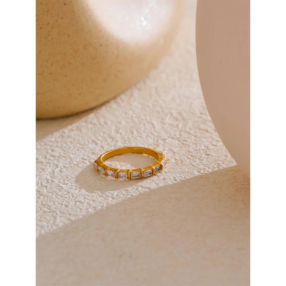 Saskia Cubic Zirconia Ring