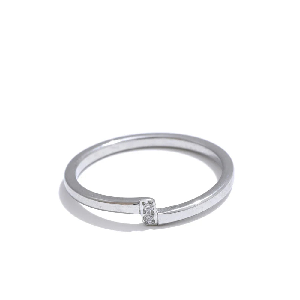 Caitlin Thin Minimalist Ring