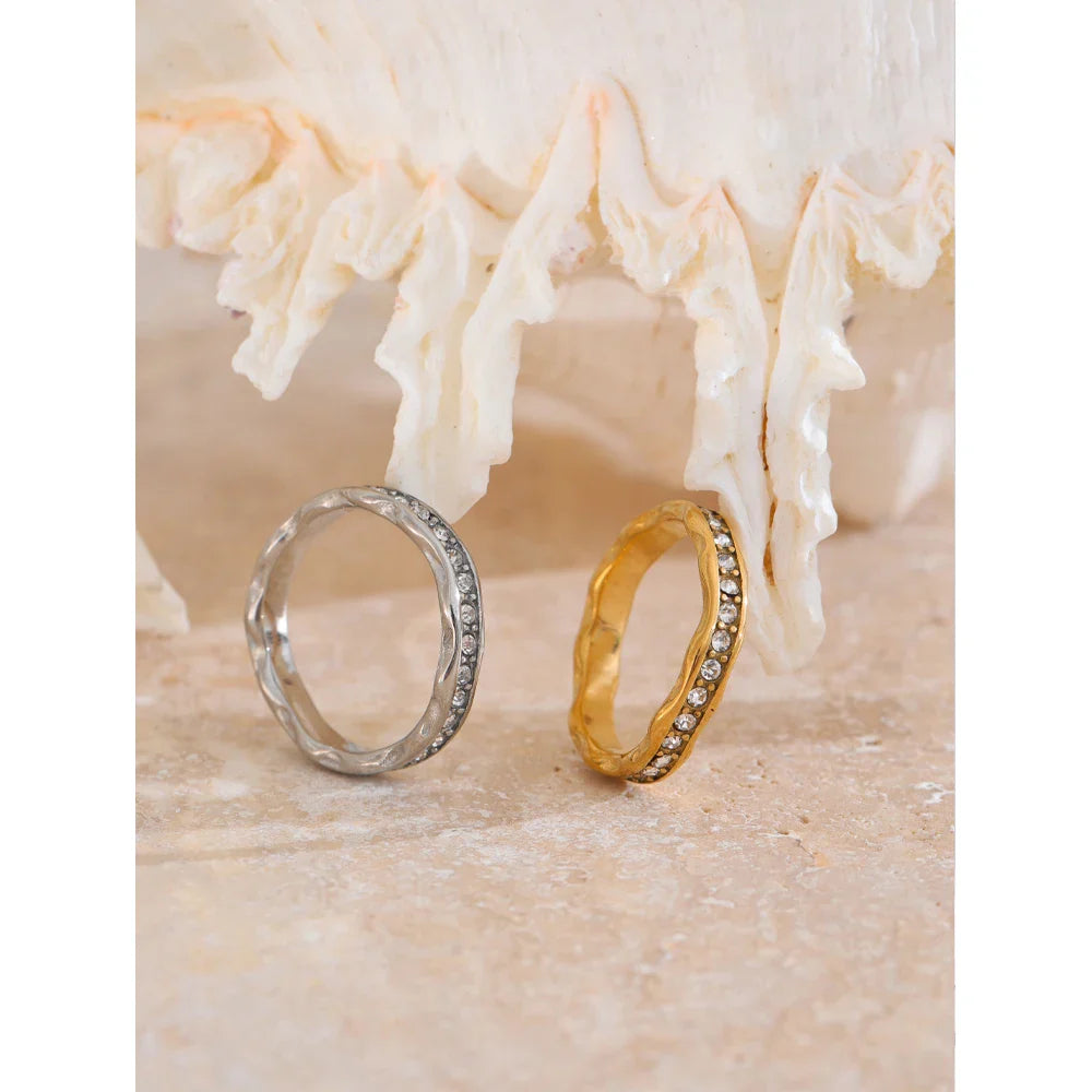 Ellis Sparkly Thin Ring