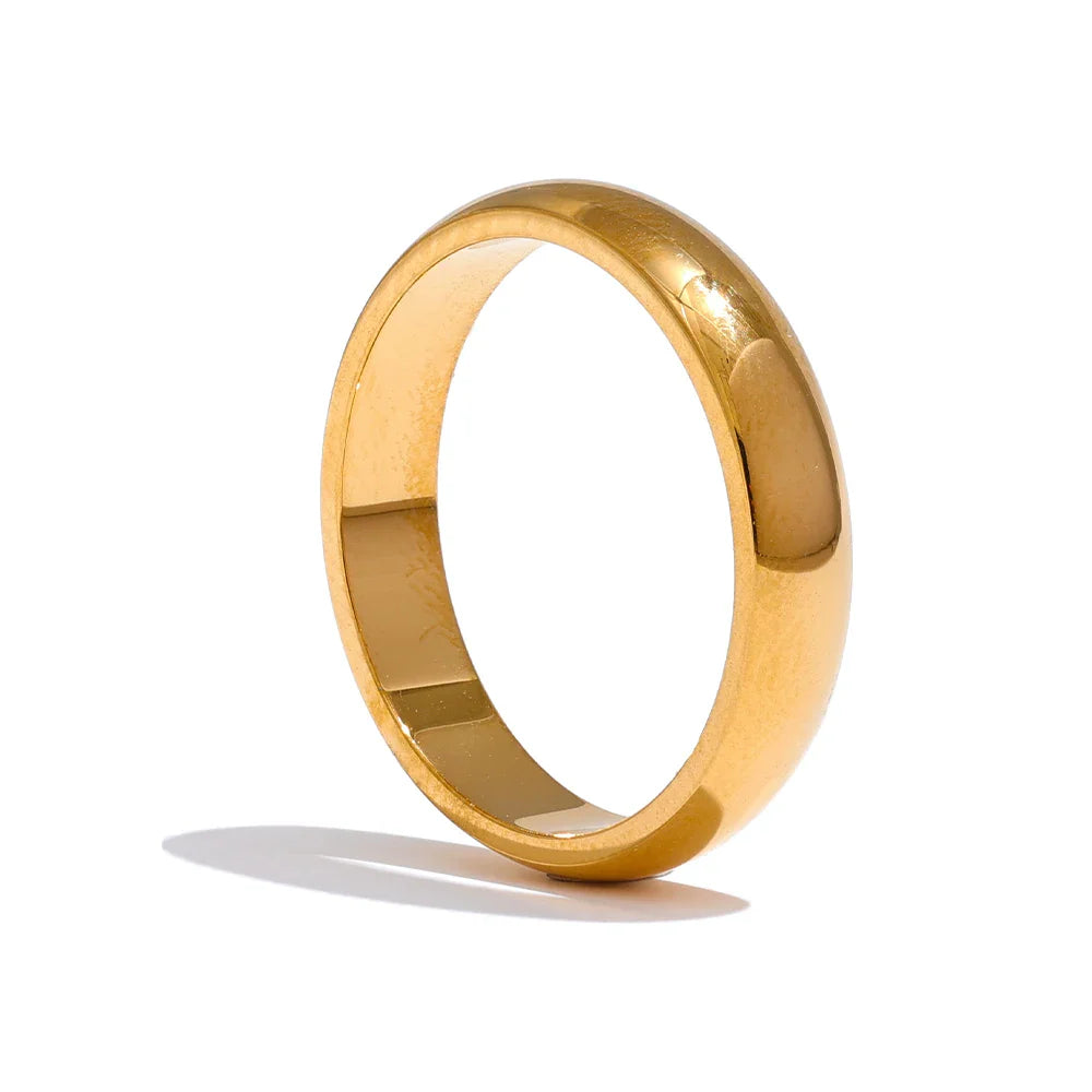 Evelyn Polished Band Ring