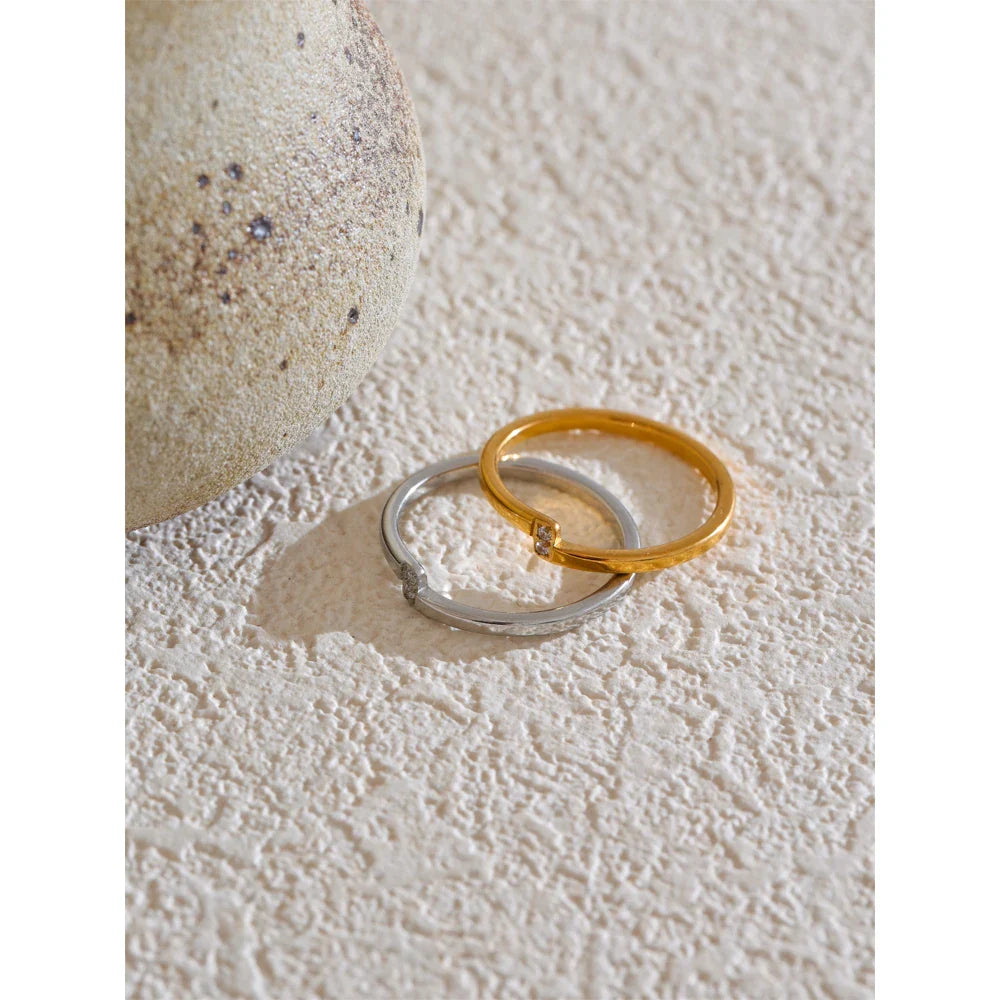 Caitlin Thin Minimalist Ring