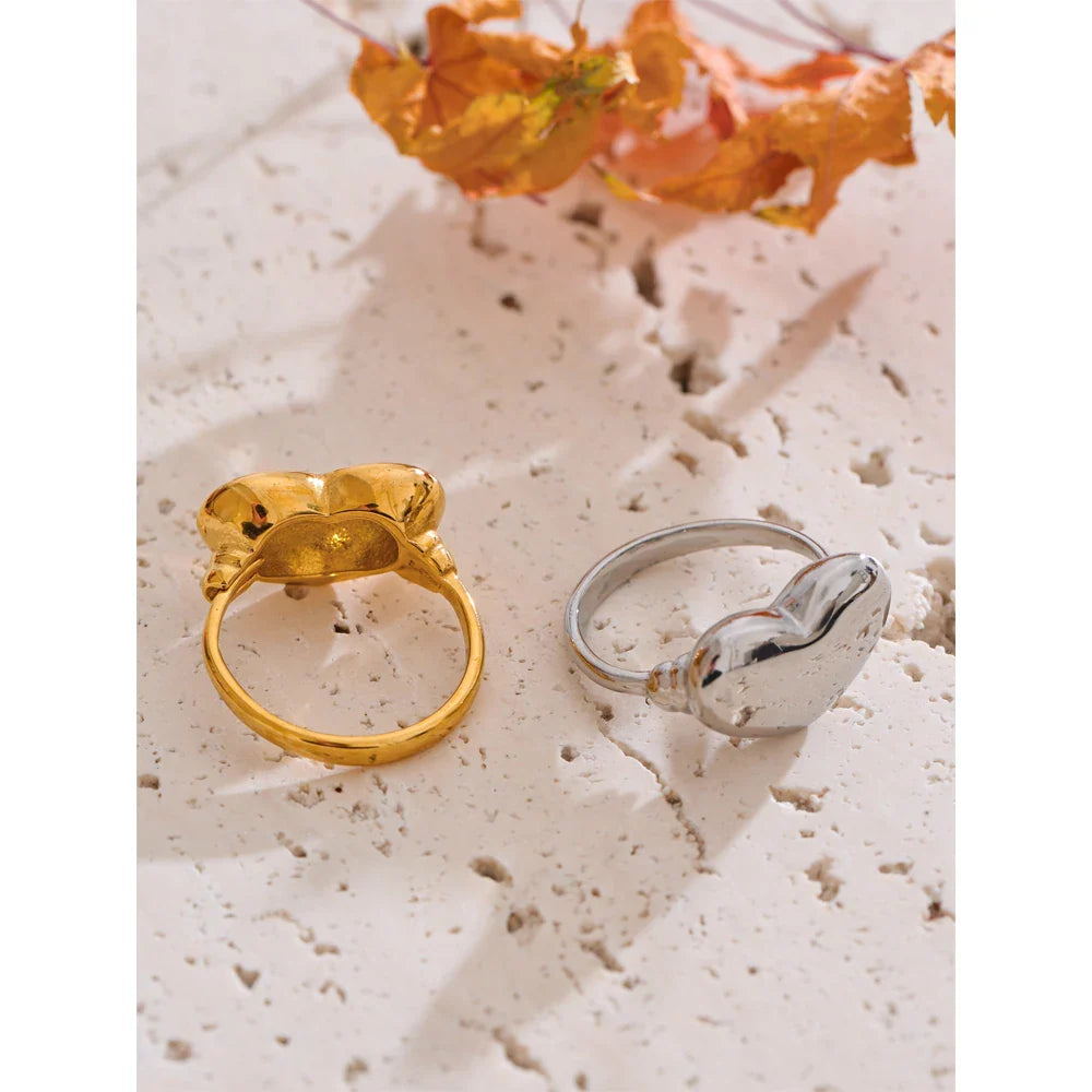 Elle Heart Ring