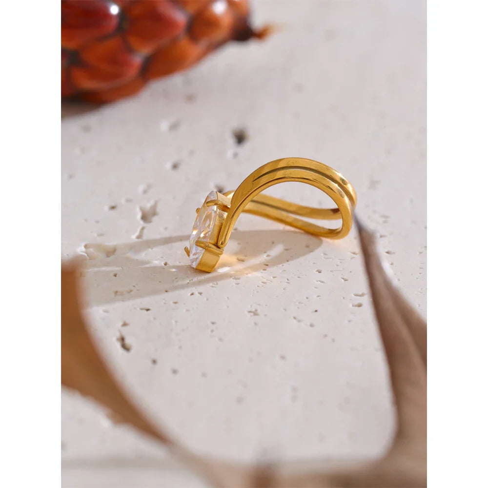 Isabelle Zirconia Ring