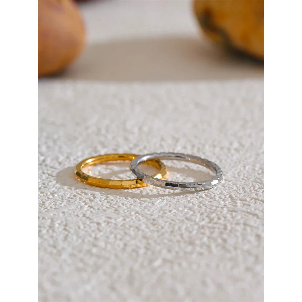 Dove Slim Minimalist Ring