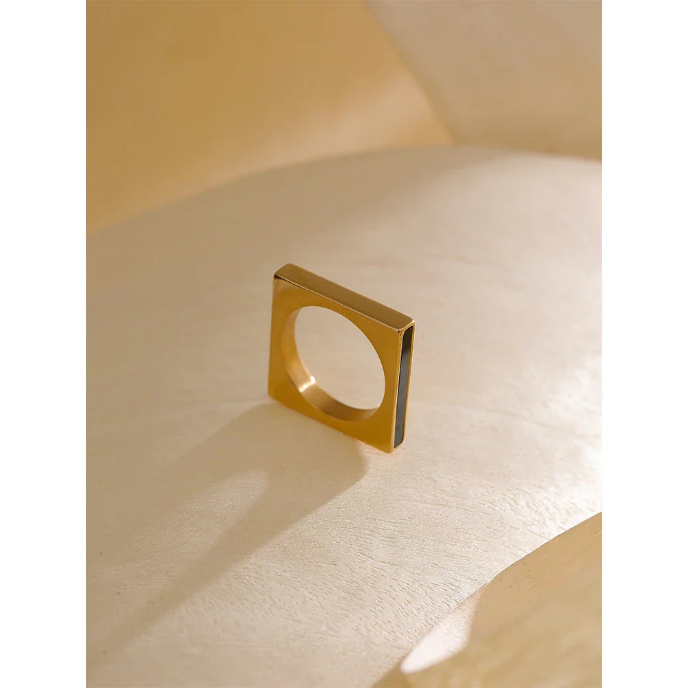 Rosamund Square Ring