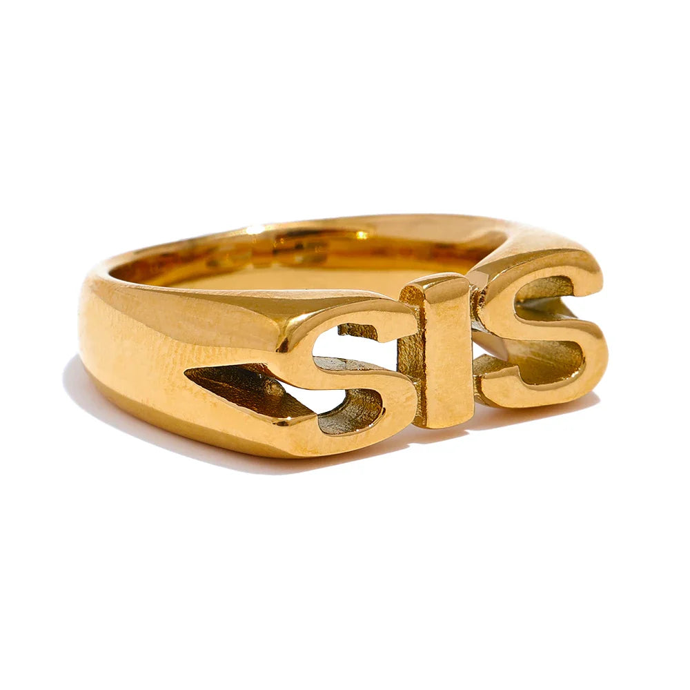Ottilie Gold Family Ring