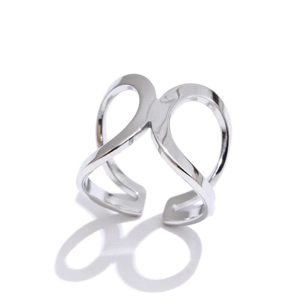 Priscilla Hollow Cuff Ring