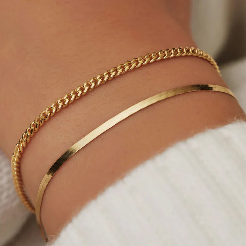 Soleil Serpent Bracelet Gold