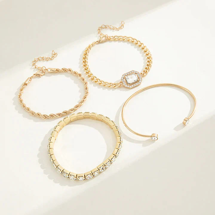 Domitia Calvina Bracelet Set Gold