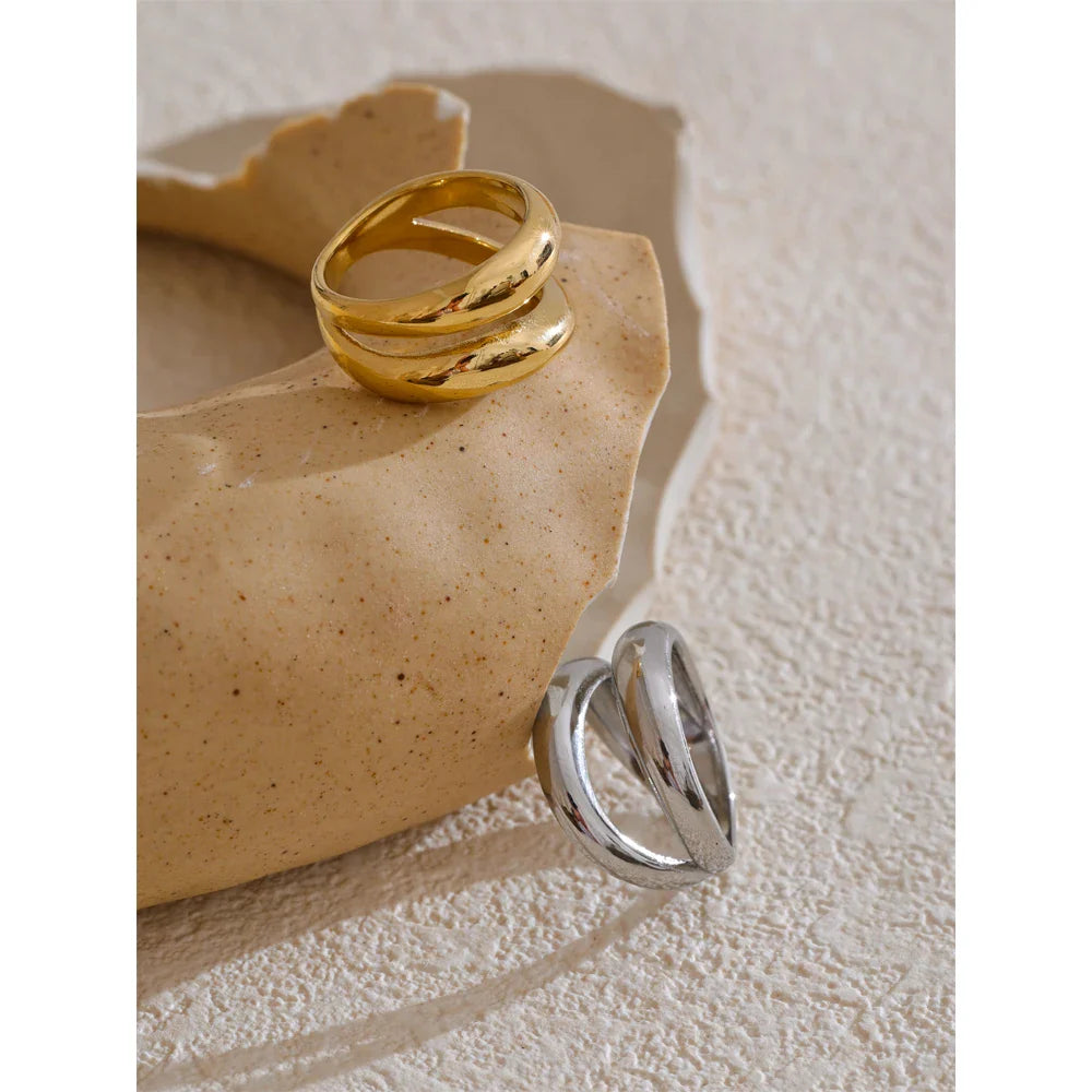 Minerva Double Layer Ring