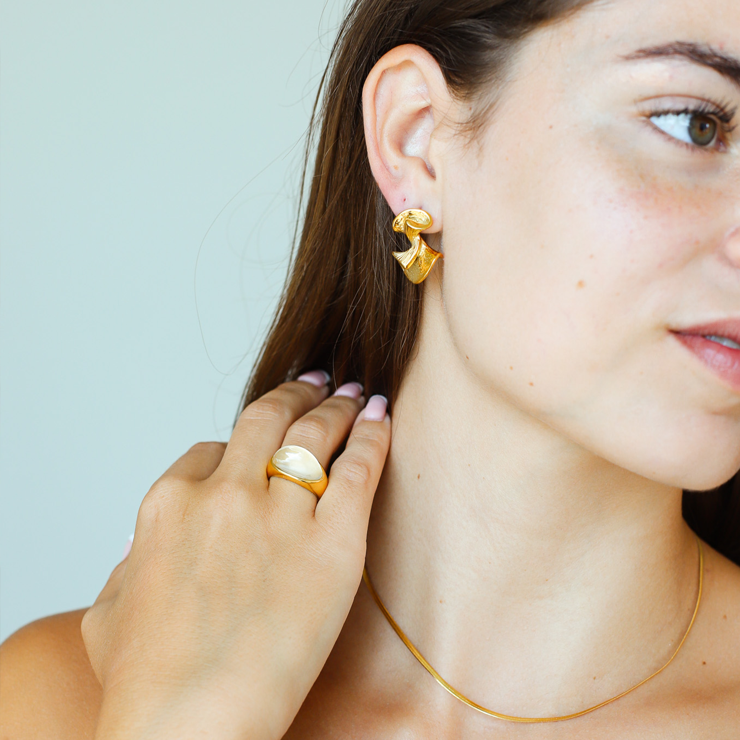 Dainty Gold-Plated Ring