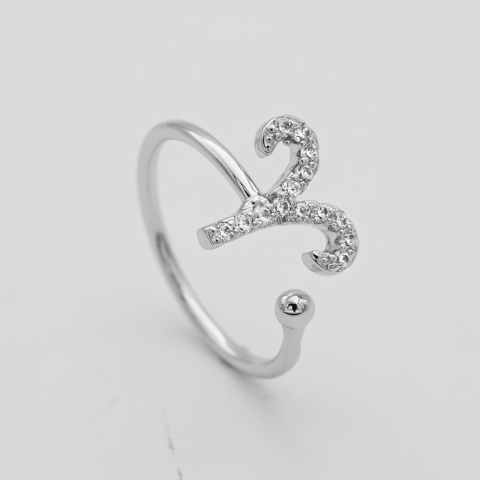 Icy Zodiac Ring