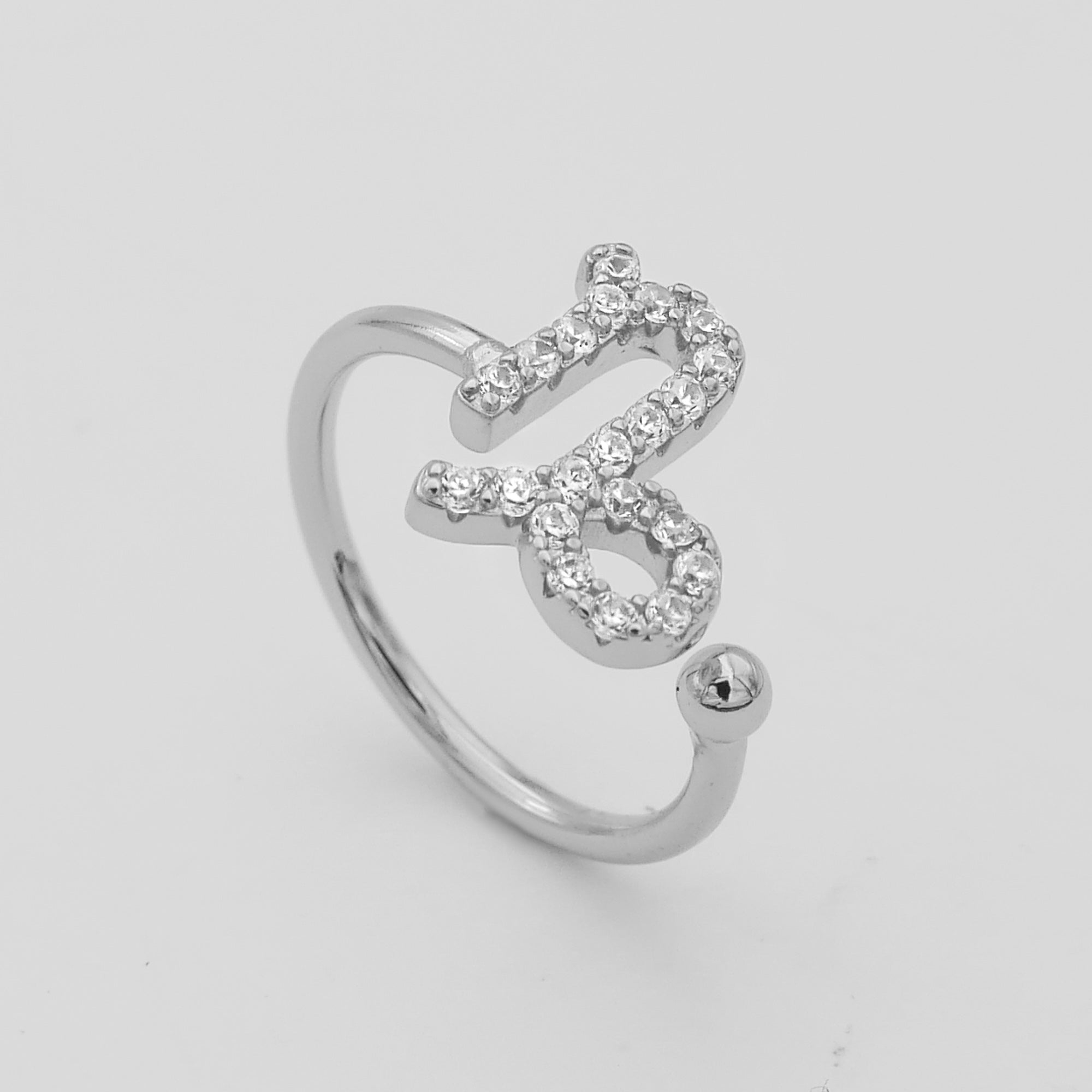 Icy Zodiac Ring