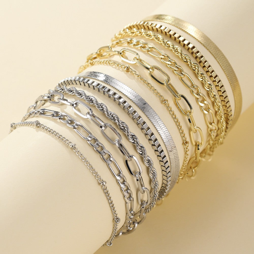 Ellis Renner Bracelet Set Silver