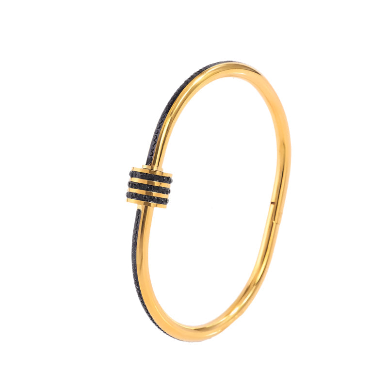 Tessandra Virelli Bracelet Black Gold