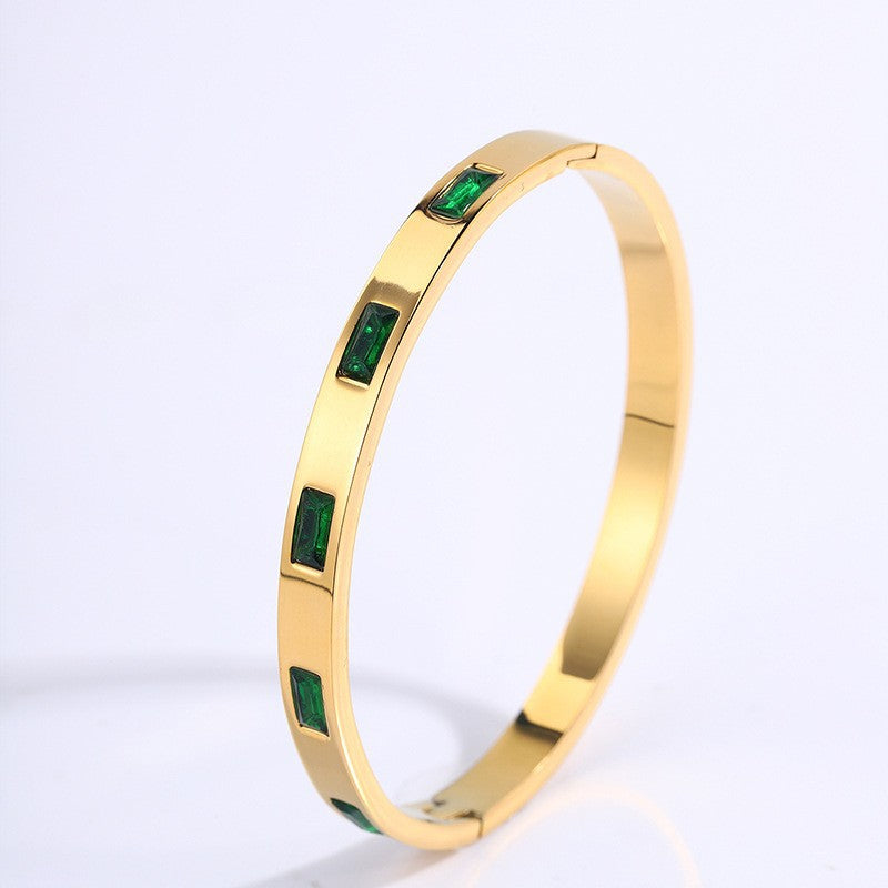 Renata Scarlatti Bracelet Brown Gold