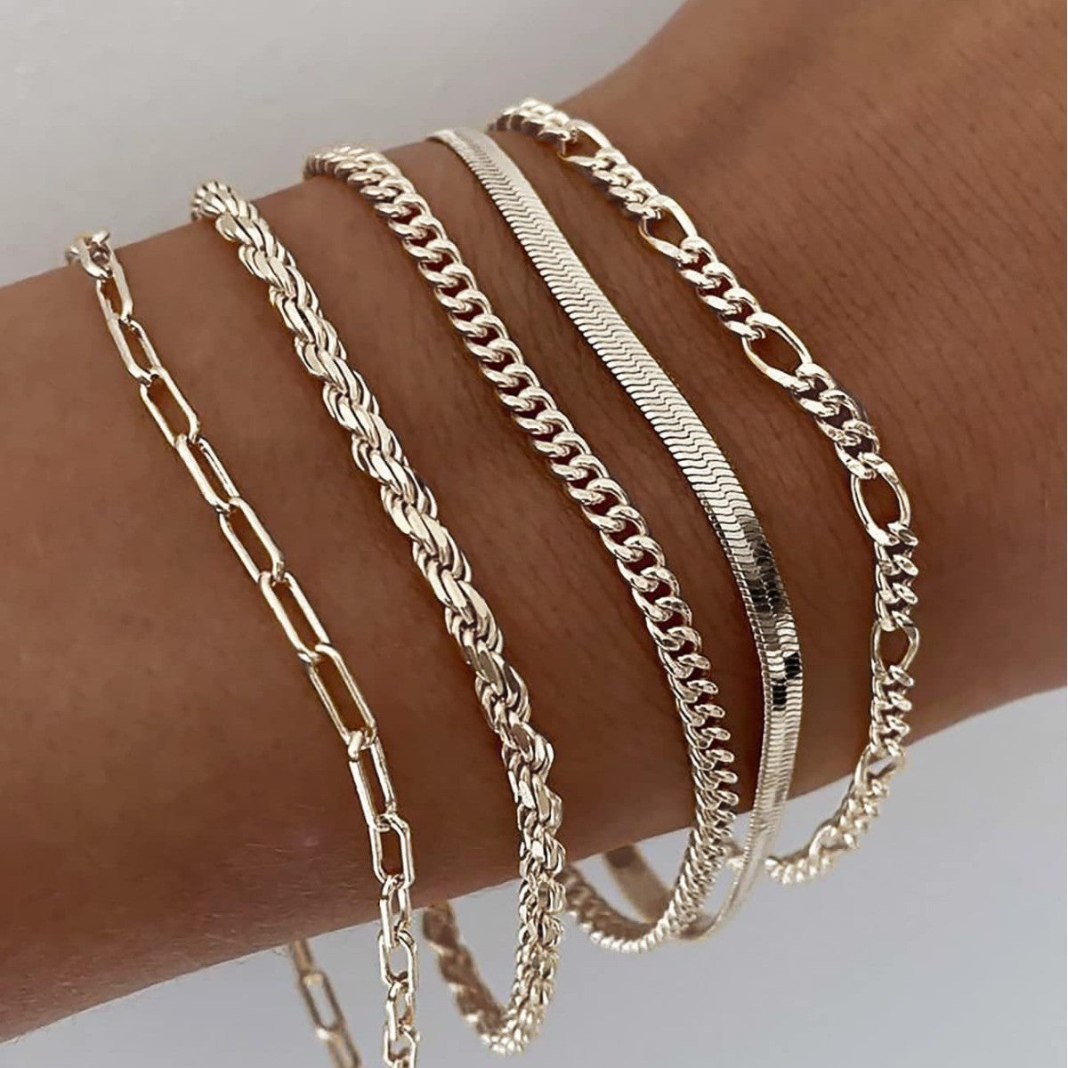 Ellis Renner Bracelet Set Silver