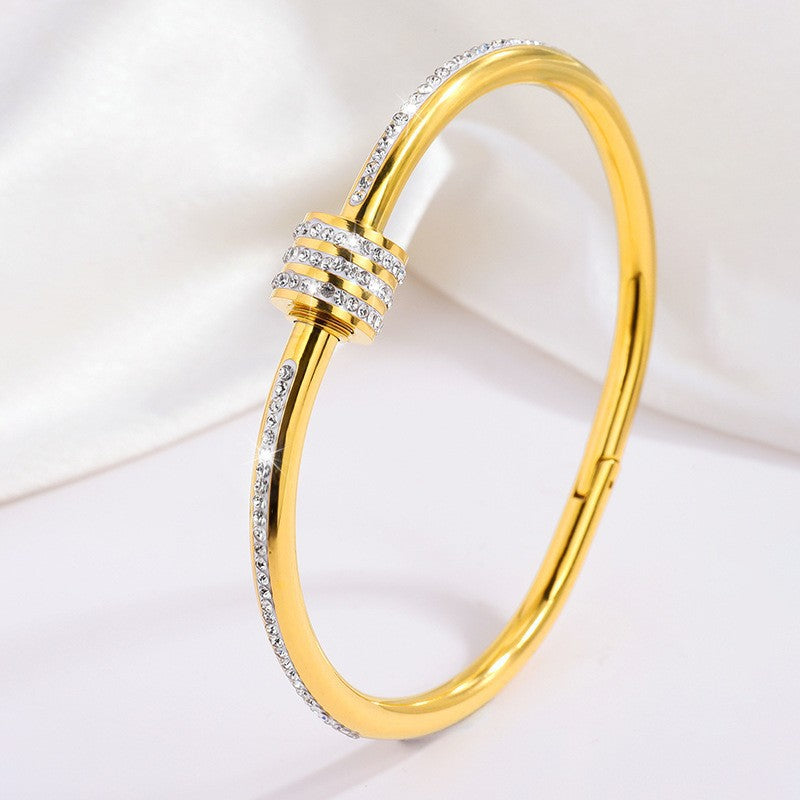 Tessandra Virelli Bracelet Pink Gold