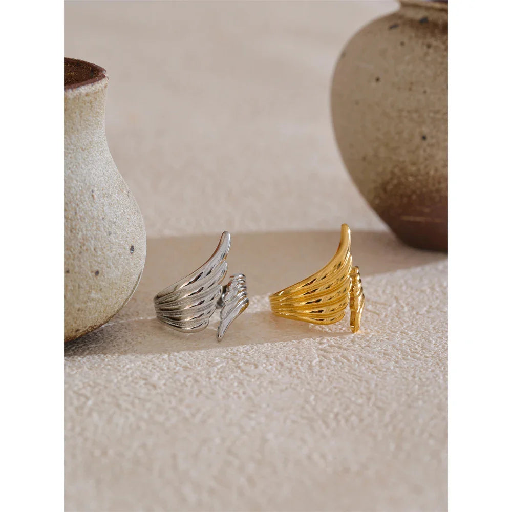 Bennett Wings Cuff Ring