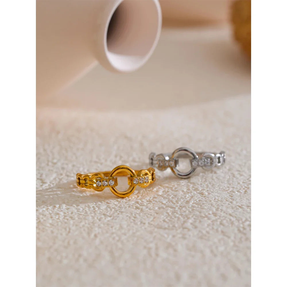 Celestia Round Link Ring