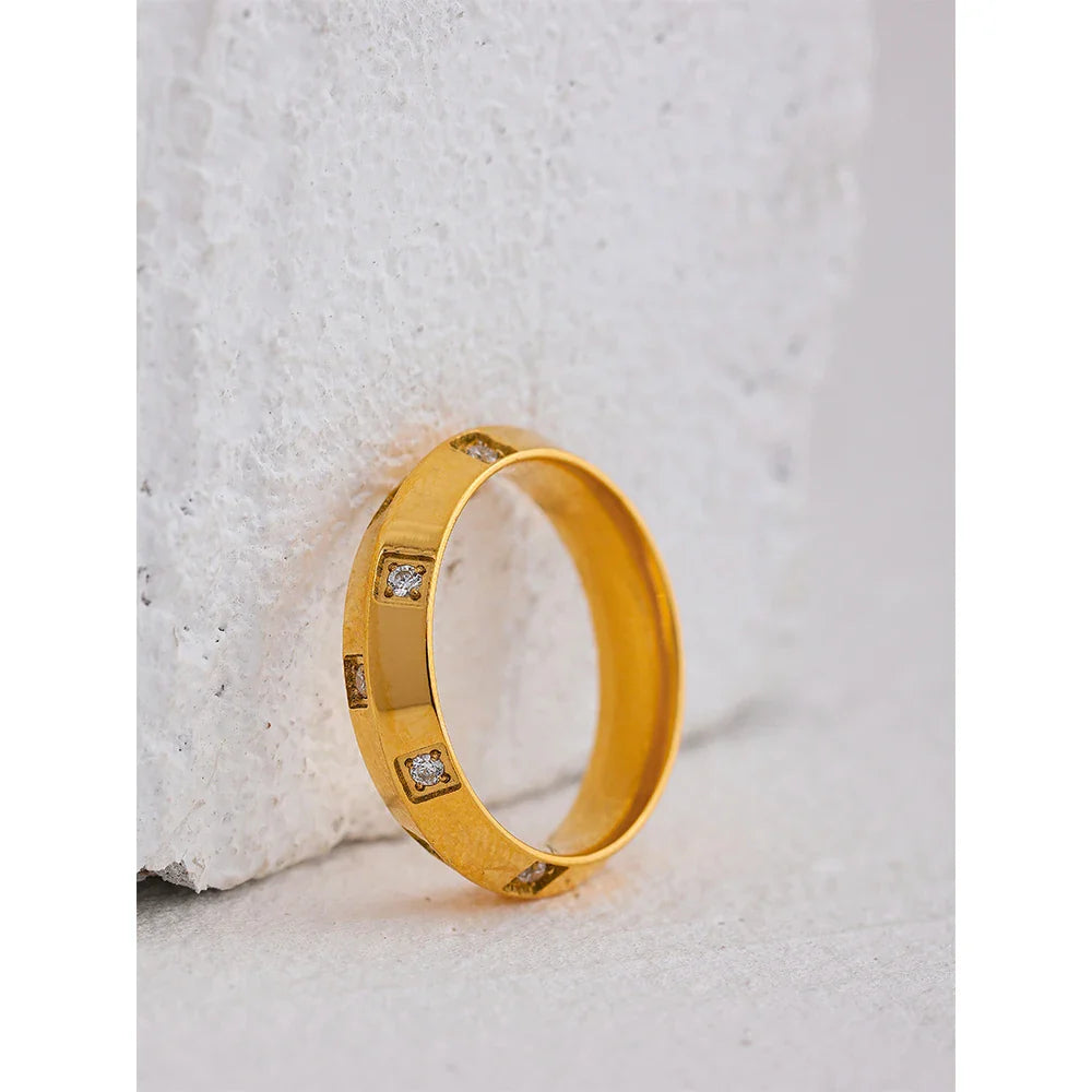 Mardea Sleek Geometric Ring
