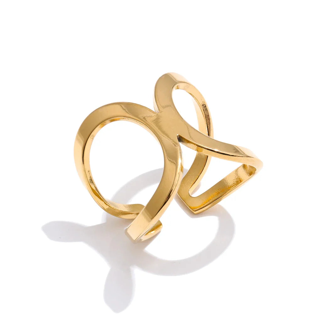 Priscilla Hollow Cuff Ring
