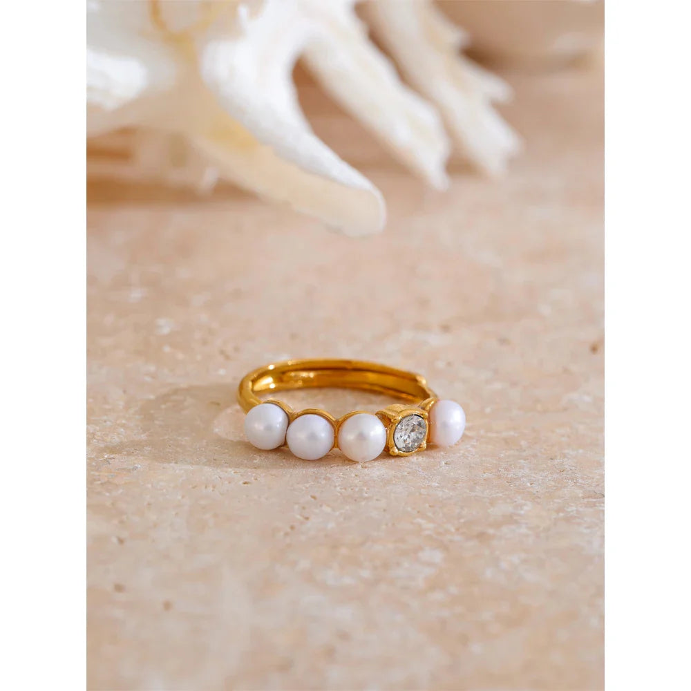 Celine Pearl Ring