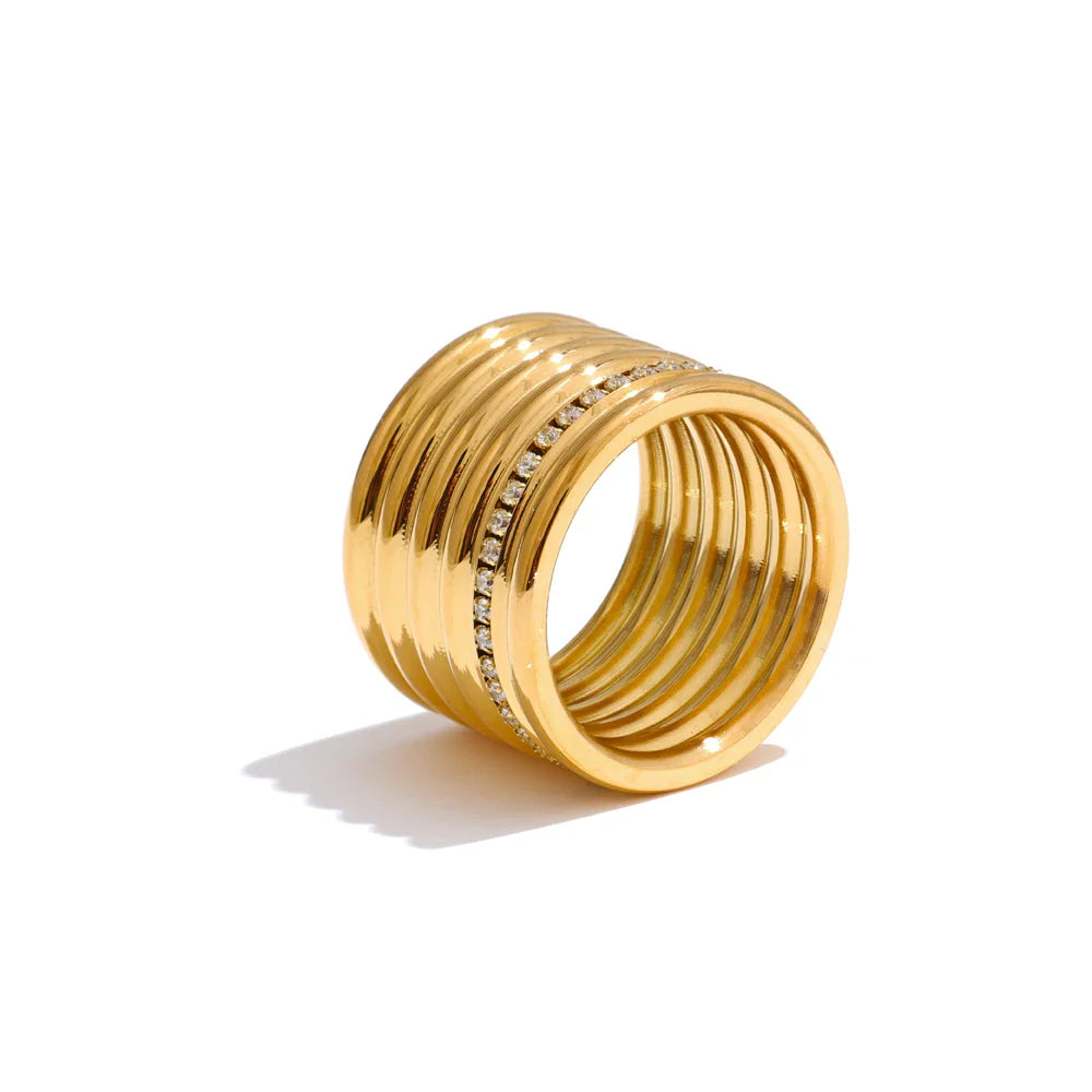 Yvette Wide Ring