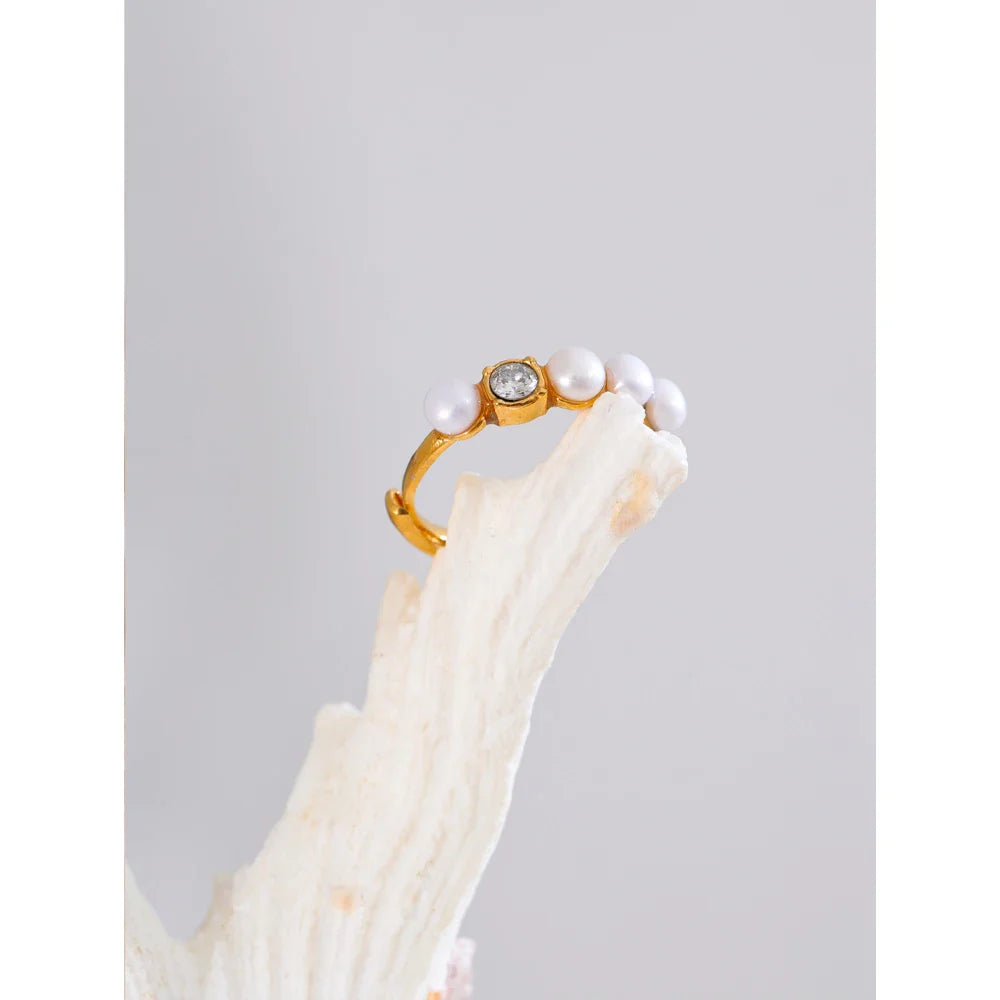 Celine Pearl Ring