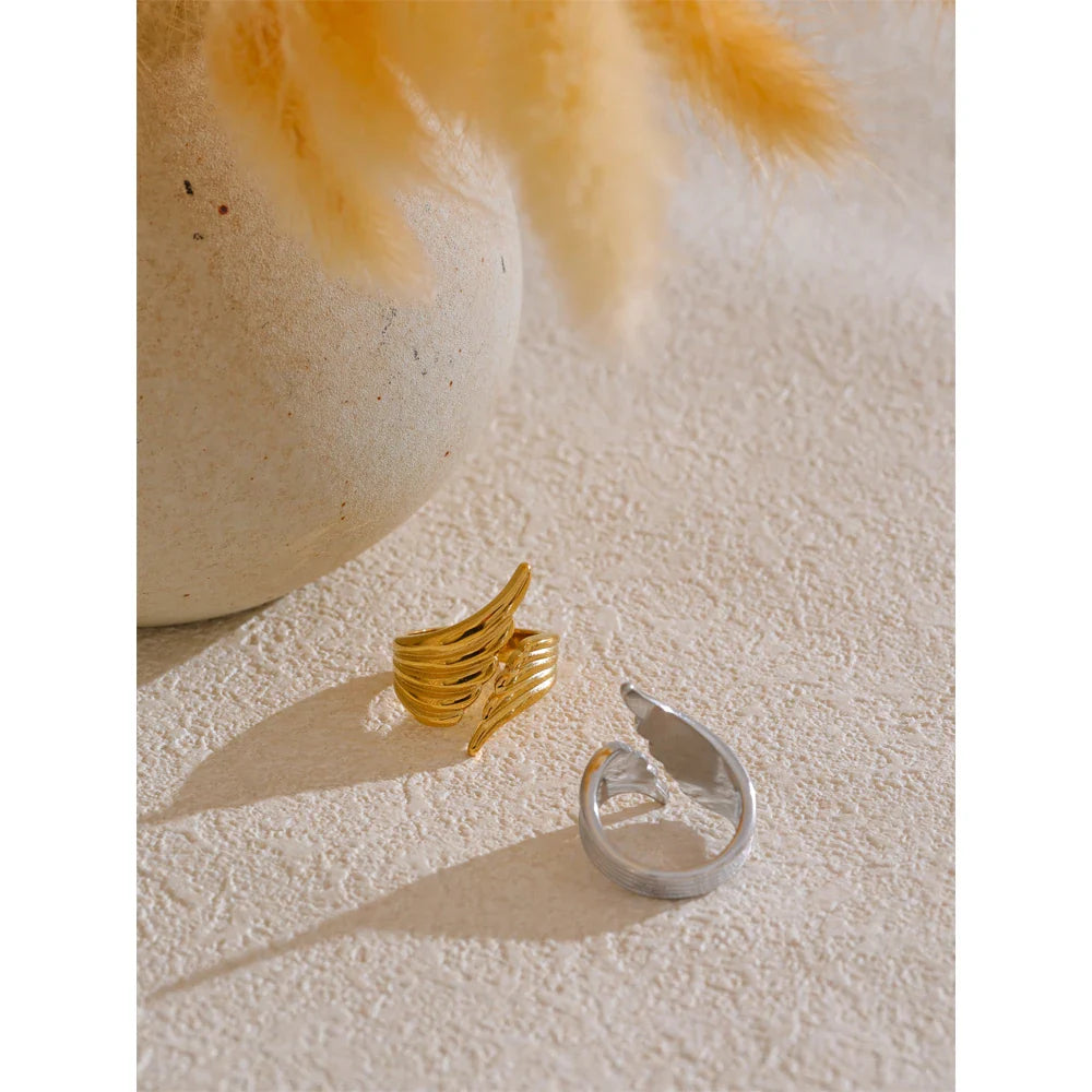 Bennett Wings Cuff Ring