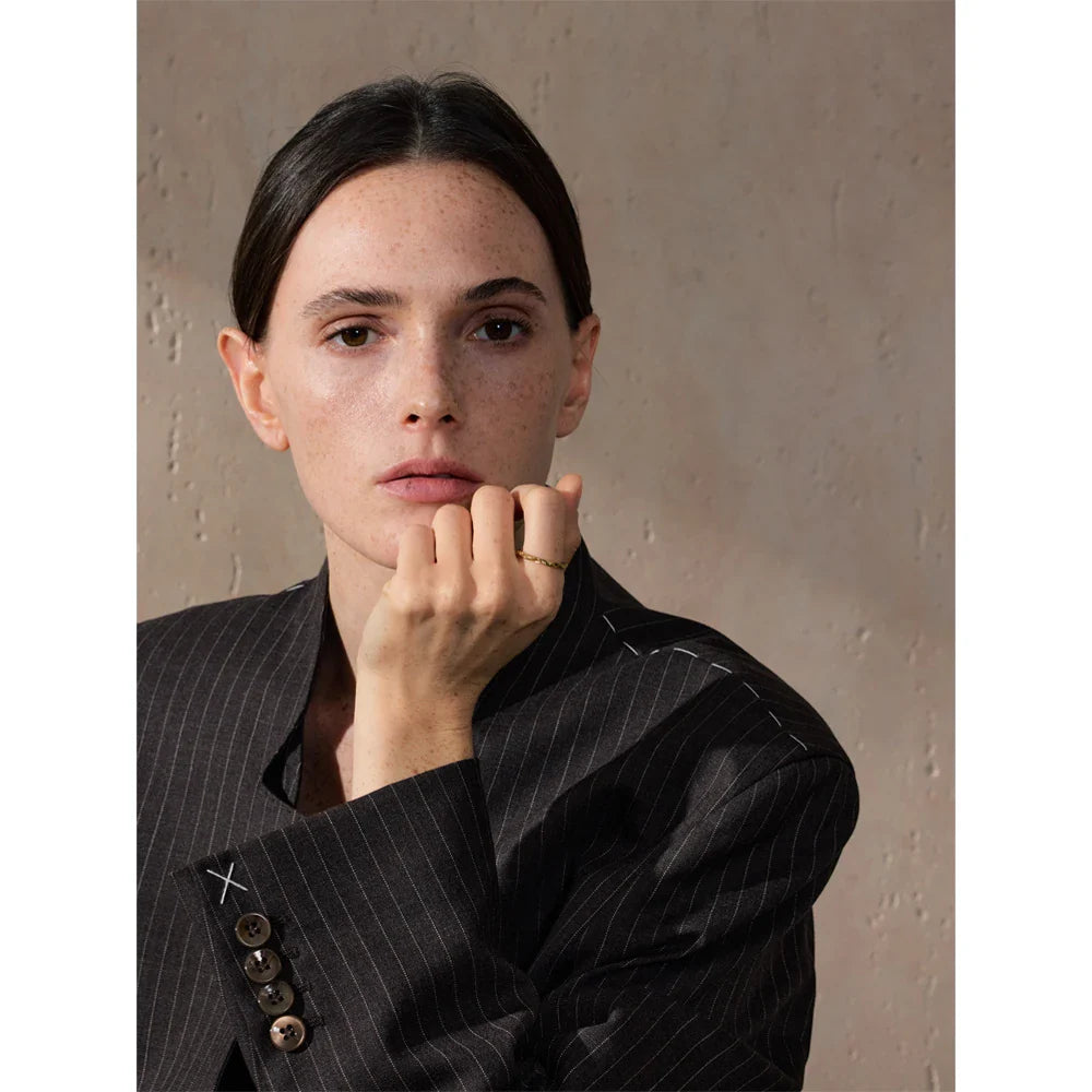 Aubrey Thin Textured Ring