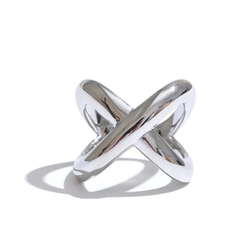 Avalon X-Shape Ring