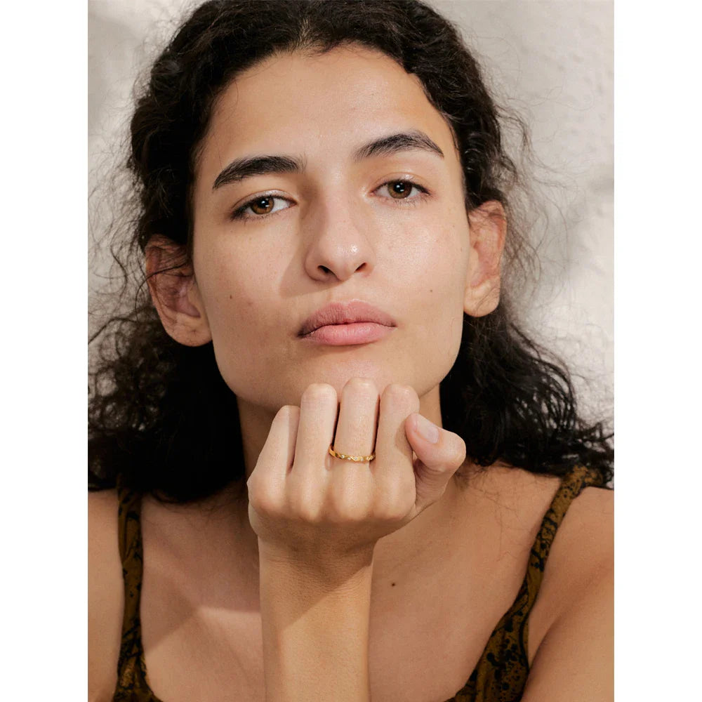 Dylan Thin Sparkling Ring